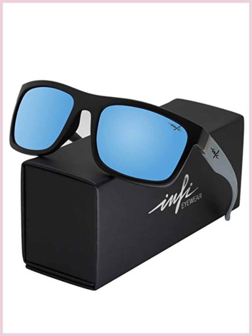 Polarized Fishing Sunglasses for Men Wrap Around UV400 Protection